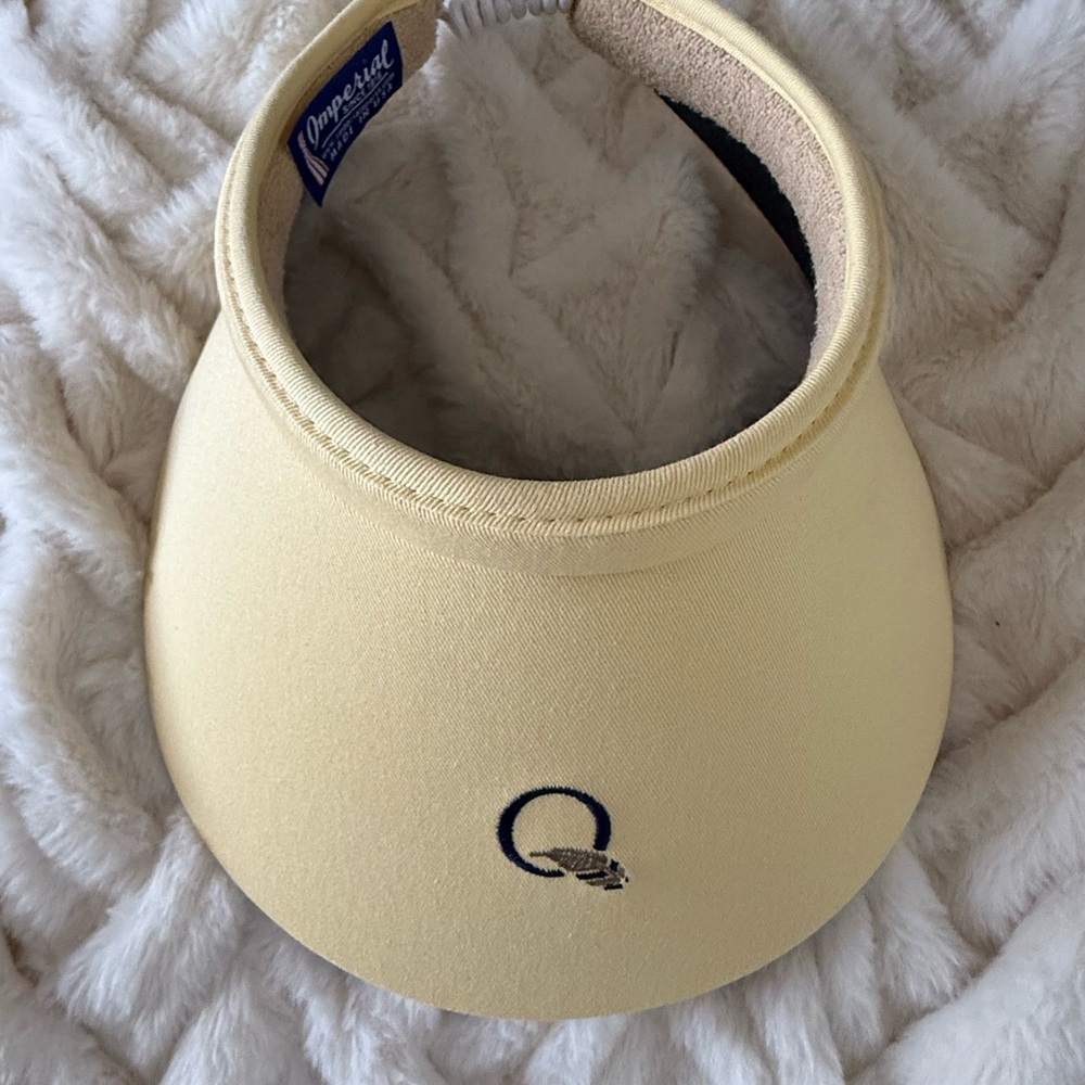 Yellow Imperial Visor with Embroidered Logo